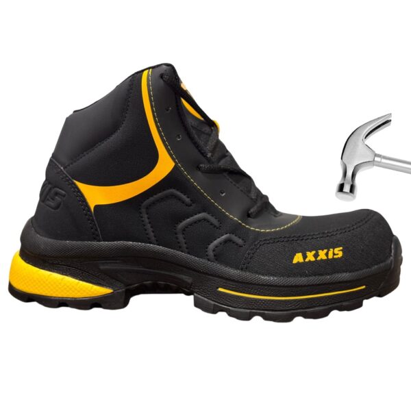 Fotografía de lado de EST 039 NEGRO AMARILLO